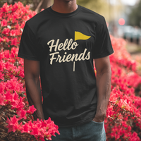 Load image into Gallery viewer, Hello Friends T-Shirt– Heavyweight Cotton, Classic Fit, Relaxed Style